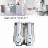 2pcs Shower Shampoo Dispenser Multipurpose Wall Mounted Soap Dispenser for Home Kitchen Bathroom 350ml - Extra Image