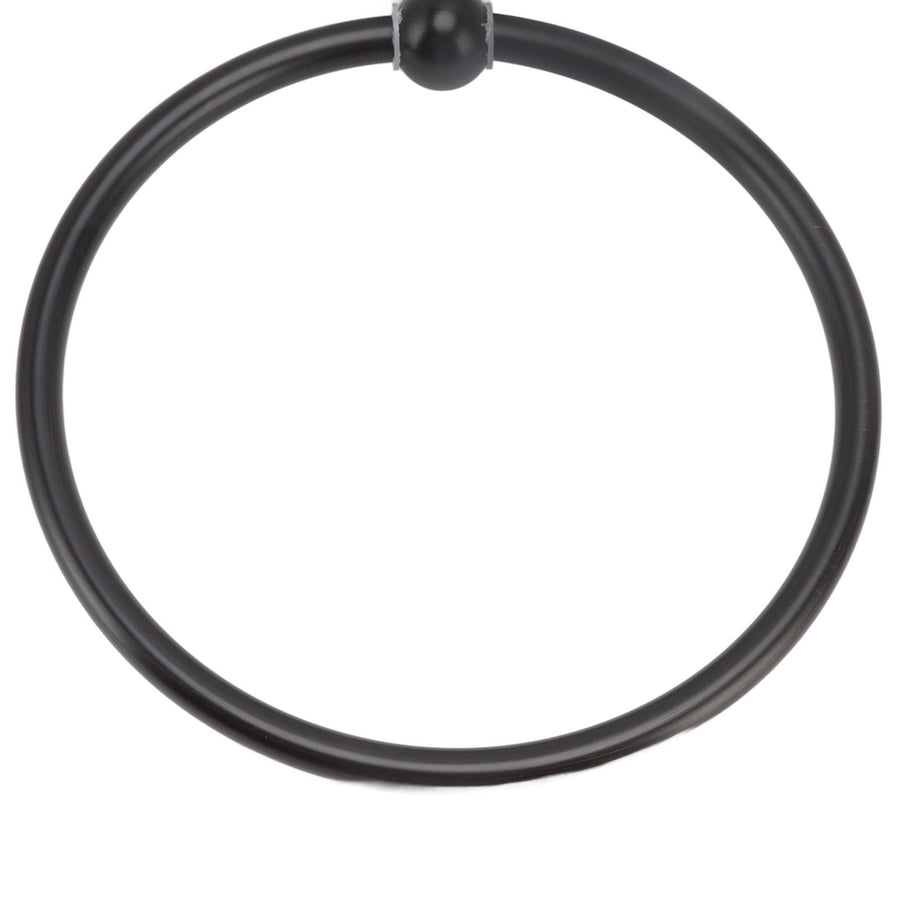 Towel Ring Bathroom Wall Mounted Stand Holder Rack Antique Brass Porcelain Accessories