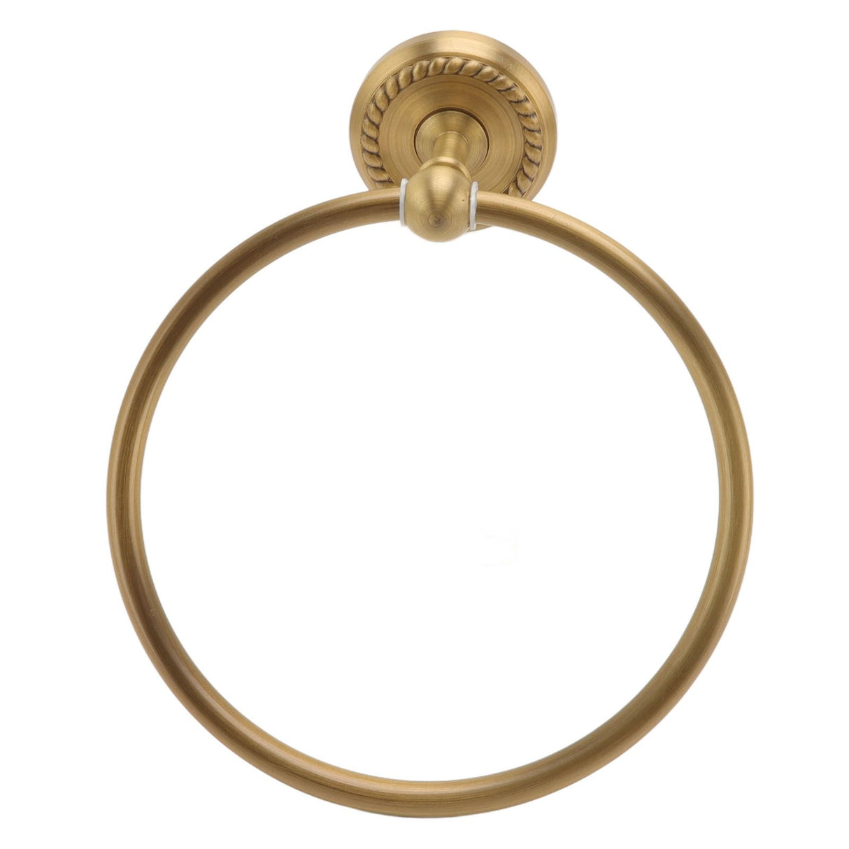 Towel Ring Antique Style Brass Stainless Steel High Hardness Durable Rustproof Hand Towel Holder for Bathroom