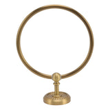 Towel Ring Antique Style Brass Stainless Steel High Hardness Durable Rustproof Hand Towel Holder for Bathroom - Close-Up Angle