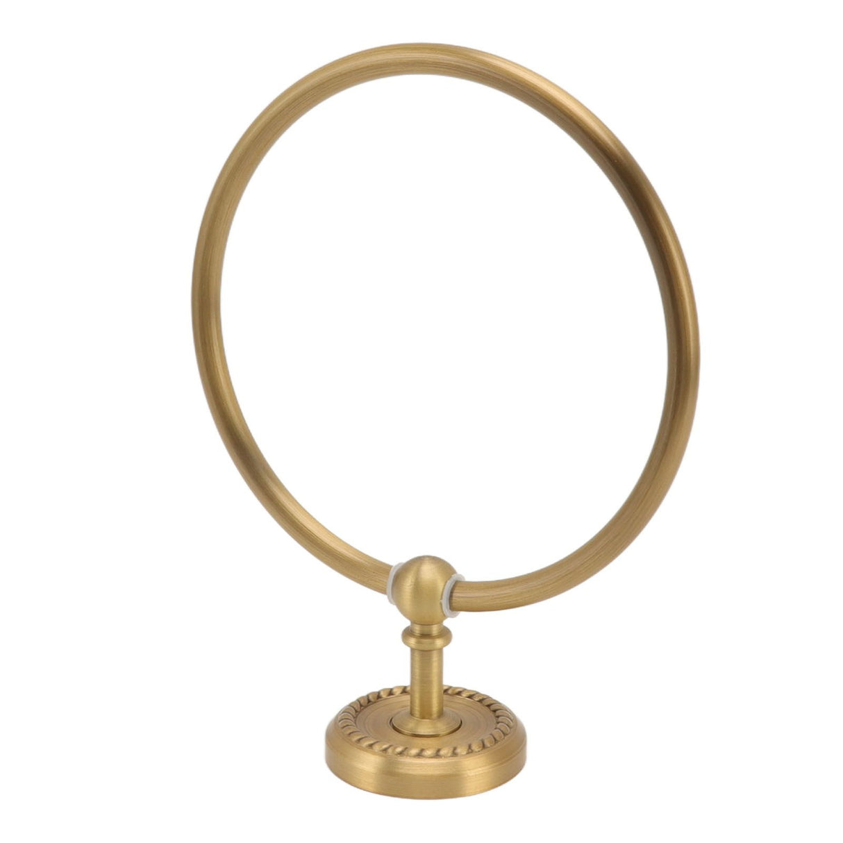 Towel Ring Antique Style Brass Stainless Steel High Hardness Durable Rustproof Hand Towel Holder for Bathroom