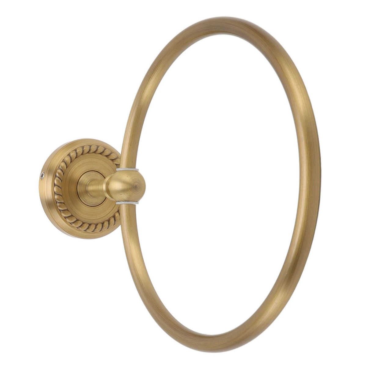 Towel Ring Antique Style Brass Stainless Steel High Hardness Durable Rustproof Hand Towel Holder for Bathroom