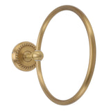 Towel Ring Antique Style Brass Stainless Steel High Hardness Durable Rustproof Hand Towel Holder for Bathroom