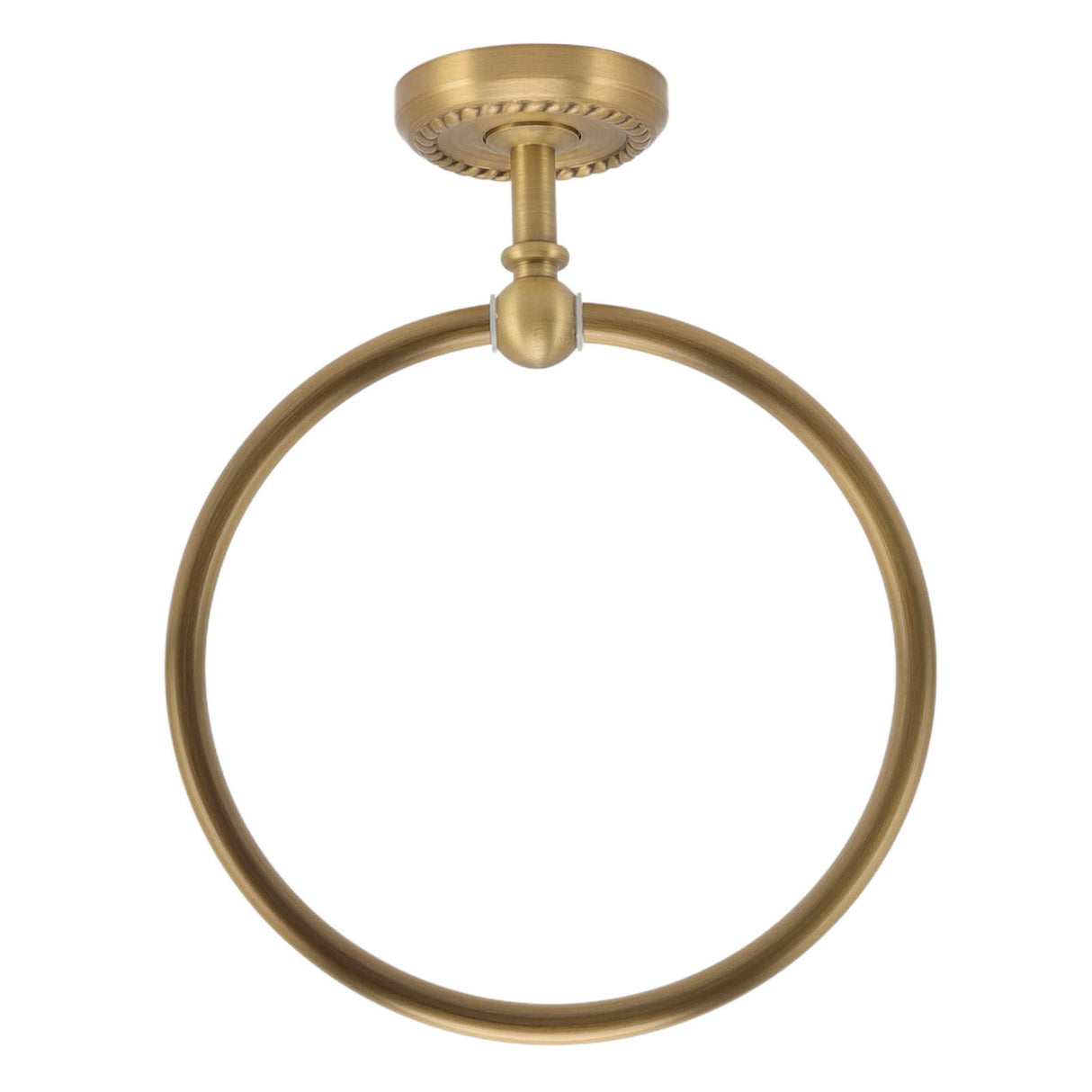 Towel Ring Antique Style Brass Stainless Steel High Hardness Durable Rustproof Hand Towel Holder for Bathroom