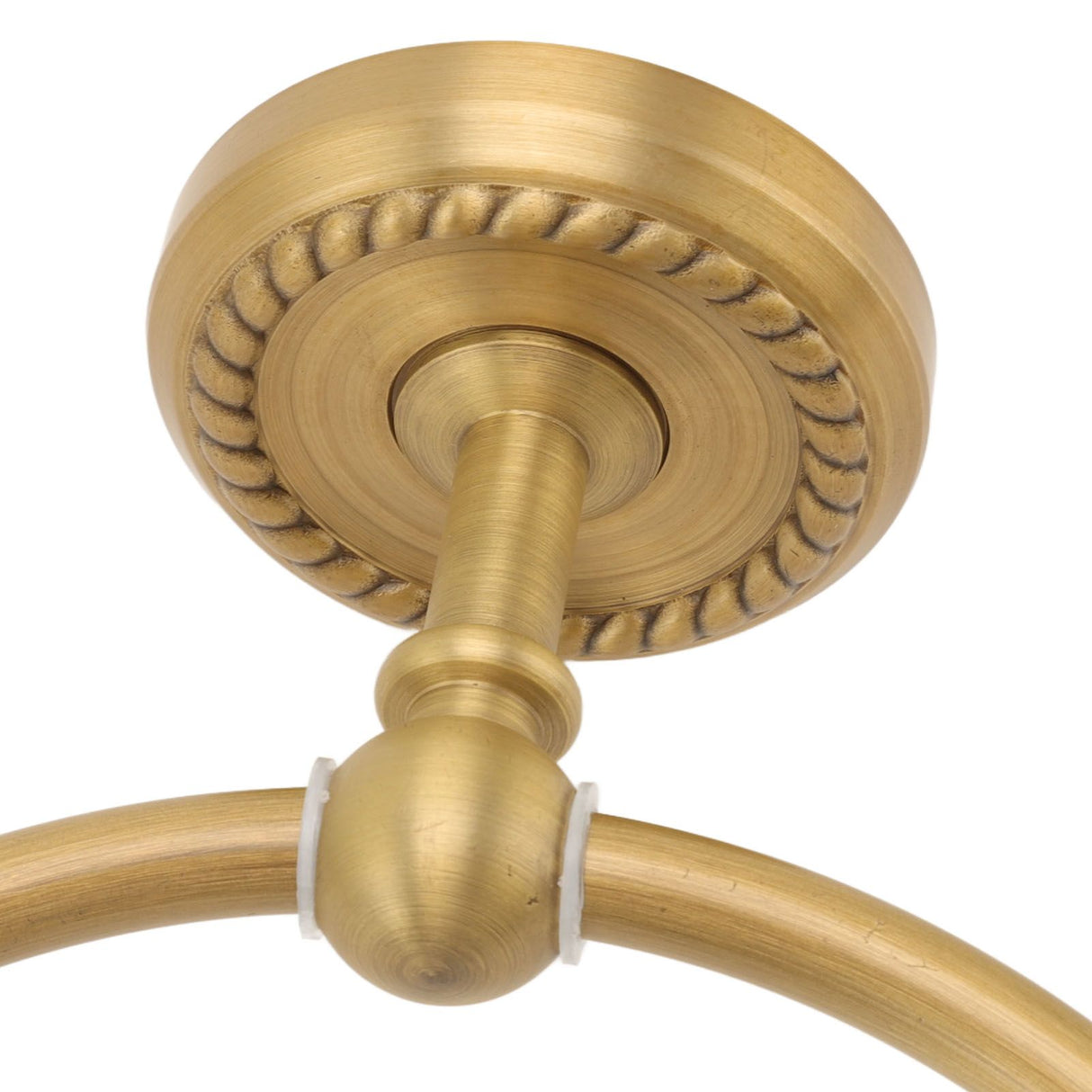 Towel Ring Antique Style Brass Stainless Steel High Hardness Durable Rustproof Hand Towel Holder for Bathroom