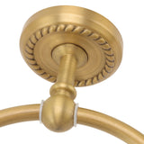 Towel Ring Antique Style Brass Stainless Steel High Hardness Durable Rustproof Hand Towel Holder for Bathroom