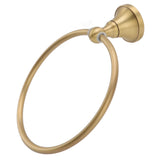 Wall Mounted Towel Ring Heavy Duty Antique Brass Towel Holder for Bathroom Accessories