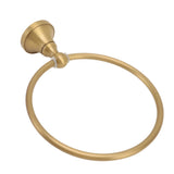 Wall Mounted Towel Ring Heavy Duty Antique Brass Towel Holder for Bathroom Accessories - Extra Image