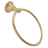 Wall Mounted Towel Ring Heavy Duty Antique Brass Towel Holder for Bathroom Accessories