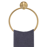 Wall Mounted Towel Ring Heavy Duty Antique Brass Towel Holder for Bathroom Accessories - Extra Image
