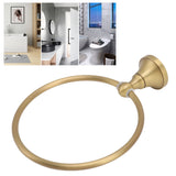 Wall Mounted Towel Ring Heavy Duty Antique Brass Towel Holder for Bathroom Accessories