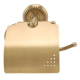 Wall Mounted Toilet Tissue Hanger Antique Twist Pattern Paper Towel Holder Bathroom Wall Tissue Rack for Kitchen Under Cabinet