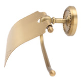 Wall Mounted Toilet Tissue Hanger Antique Twist Pattern Paper Towel Holder Bathroom Wall Tissue Rack for Kitchen Under Cabinet - Close-Up Angle
