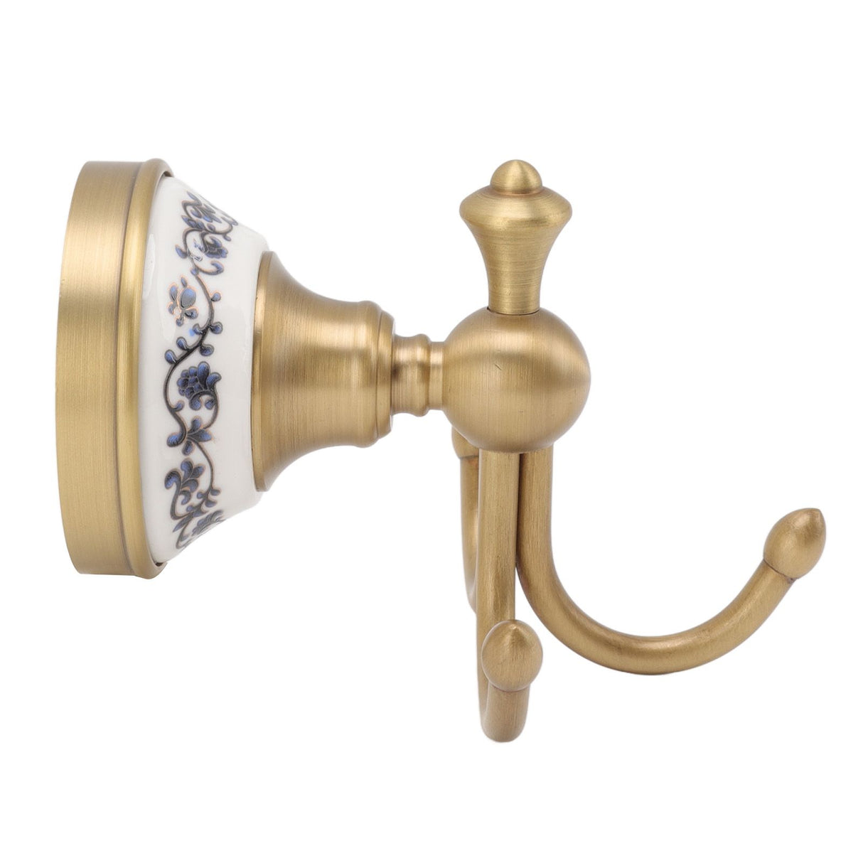 Wall Mounted Bathroom Coat Hook Beautiful Decorative Elegant Clothing Robe Hook for Living Room