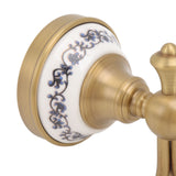 Wall Mounted Bathroom Coat Hook Beautiful Decorative Elegant Clothing Robe Hook for Living Room - Extra Image