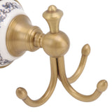 Wall Mounted Bathroom Coat Hook Beautiful Decorative Elegant Clothing Robe Hook for Living Room