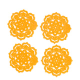 4Pcs Urinal Screen Deodorizer Anti Splash Urinal Screen Cakes for Bathroom Office School Restaurant - Rear View