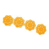 4Pcs Urinal Screen Deodorizer Anti Splash Urinal Screen Cakes for Bathroom Office School Restaurant