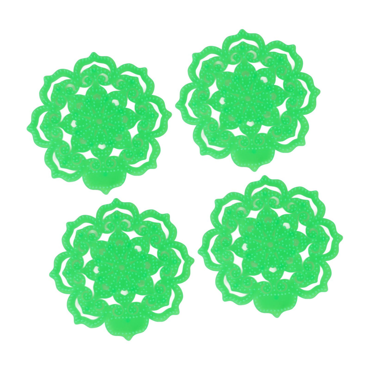 4pcs Urinal Screen Odor Proof Urinal Screen Deodorizer Urinal Splash Reducing Mats for Restaurants Office Toilet