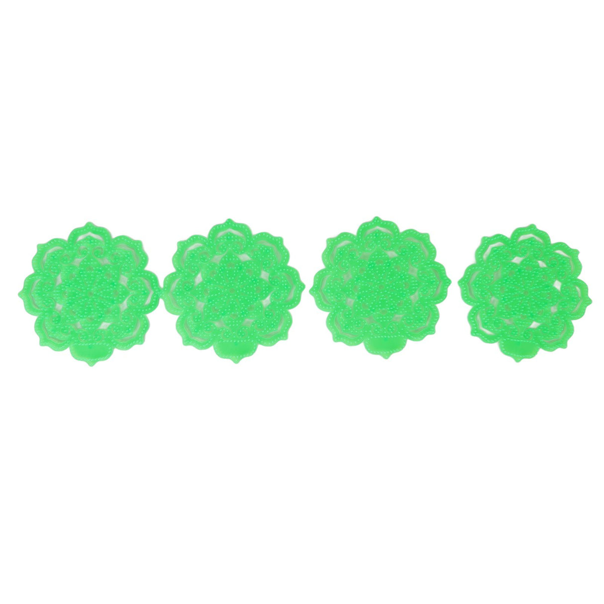 4pcs Urinal Screen Odor Proof Urinal Screen Deodorizer Urinal Splash Reducing Mats for Restaurants Office Toilet