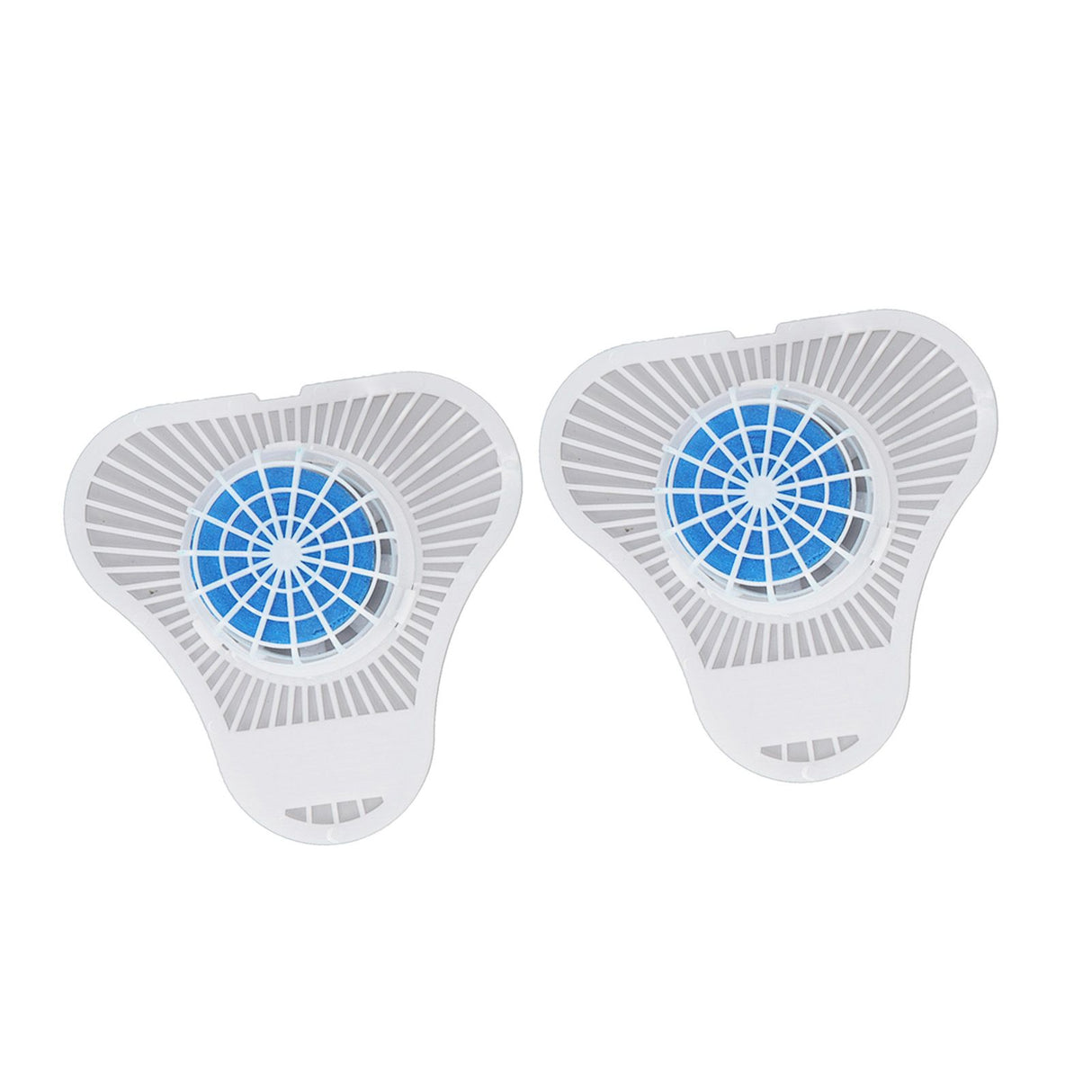 2pcs Deodorant Triangular Block Prevents Clogging Spray Proof Urinal Deodorant Aroma Ball for Home Office School