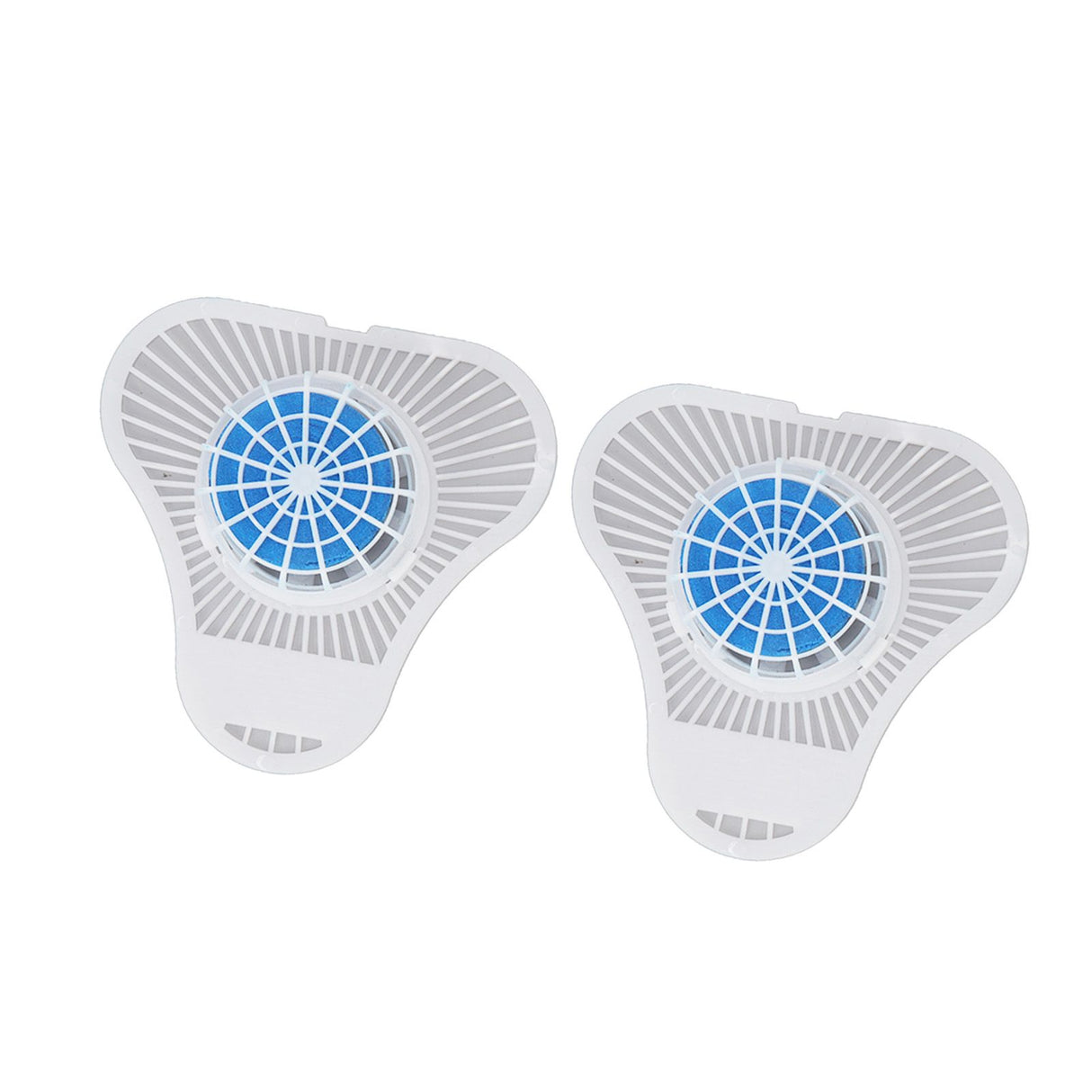 2pcs Deodorant Triangular Block Prevents Clogging Spray Proof Urinal Deodorant Aroma Ball for Home Office School