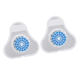 2pcs Deodorant Triangular Block Prevents Clogging Spray Proof Urinal Deodorant Aroma Ball for Home Office School
