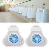 2pcs Deodorant Triangular Block Prevents Clogging Spray Proof Urinal Deodorant Aroma Ball for Home Office School - Extra Image