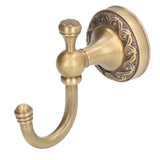 Robe Hook Copper Stainless Steel Antique Style Easy Installation Wall Mounted Coat Hook for Bathroom Bedroom - Front View