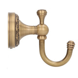 Robe Hook Copper Stainless Steel Antique Style Easy Installation Wall Mounted Coat Hook for Bathroom Bedroom - Top-Down View