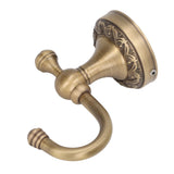 Robe Hook Copper Stainless Steel Antique Style Easy Installation Wall Mounted Coat Hook for Bathroom Bedroom - Rear View