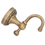 Robe Hook Copper Stainless Steel Antique Style Easy Installation Wall Mounted Coat Hook for Bathroom Bedroom - Close-Up Angle