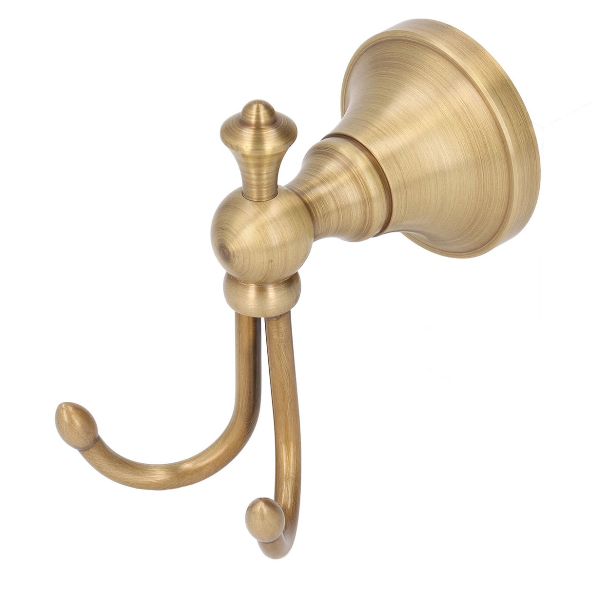 Vintage Towel Hooks Hangers Bathroom Coat Hook Robe Hook Heavy Duty Wall Mounted Copper and Stainless Steel for Indoor