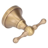 Coat Hook Antique Solid Copper Towel Robe Hooks Wall Mounted Bath Robe Hooks for Bathroom Kitchen - Extra Image