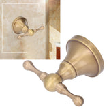 Coat Hook Antique Solid Copper Towel Robe Hooks Wall Mounted Bath Robe Hooks for Bathroom Kitchen - Extra Image