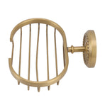 Soap Dish Wall Mounted Twisted Pattern Soap Holder Copper Stainless Steel Antique Soap Rack for Bathroom