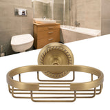 Soap Dish Wall Mounted Twisted Pattern Soap Holder Copper Stainless Steel Antique Soap Rack for Bathroom