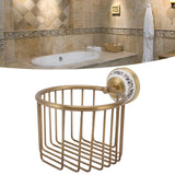 Toilet Paper Basket Strong Load Resistance Simple Beautiful Bathroom Toilet Tissue Holder Basket