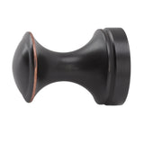 Robe Hook Simple Beautiful Copper Single Wall Hooks Clothes Hook for Bathrooms Barber Stores Black