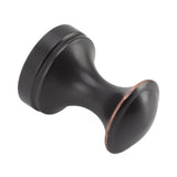 Robe Hook Simple Beautiful Copper Single Wall Hooks Clothes Hook for Bathrooms Barber Stores Black - Low Angle