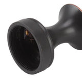 Robe Hook Simple Beautiful Copper Single Wall Hooks Clothes Hook for Bathrooms Barber Stores Black - Extra Image