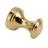 Robe Hook Simple Beautiful Copper Single Wall Hooks Clothes Hook for Bathrooms Barber Stores Gold - 45-Degree Angle