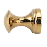 Robe Hook Simple Beautiful Copper Single Wall Hooks Clothes Hook for Bathrooms Barber Stores Gold - Close-Up Angle