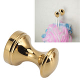 Robe Hook Simple Beautiful Copper Single Wall Hooks Clothes Hook for Bathrooms Barber Stores Gold - Extra Image