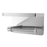 Toilet Paper Holder with Shelf Stainless Steel Minimalist Style Wall Mounted Waterproof Toilet Paper Roll Holder for Bathroom k9 Hem 304