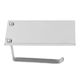 Paper Towel Holder Stainless Steel Punch Free Dual Use Toilet Paper Dispenser for Home Bathroom K6 304 - Extra Image