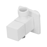 1/2in Water Outlet Valve Thicken Copper 1 in 2 Out Hot Cold Water Diverter Valve for Home White
