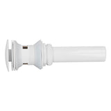Pop Up Drain Stopper Press Bounce Deodorization Bathroom Sink Drain for Home White With Hole