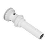 Pop Up Drain Stopper Press Bounce Deodorization Bathroom Sink Drain for Home White With Hole - Close-Up Angle