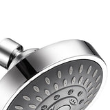 Shower Head 5 Mode Adjustable Stainless Steel G1/2 Bath Nozzle for Bathroom Toilet